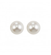 Gems One Silver Pearl (2 Ctw) Earring - FWPS9.5-SS