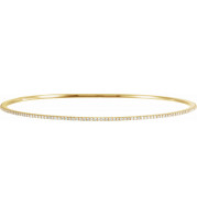 14K Yellow 1 CTW Diamond Stackable Bangle 8 Bracelet - 6733760005P