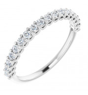 14K White 1/3 CTW Diamond Anniversary Band - 1239736008P