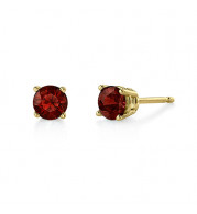 Stanton Color 14k Gold Garnet Earrings