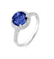 Stanton Color 14k Gold Tanzanite Ring