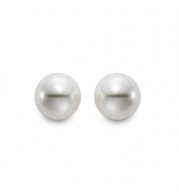 Mastaloni Ladies 14k Yellow Gold Cultured Pearl Stud Earrings
