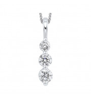 Gems One 14Kt White Gold Diamond (3/4Ctw) Pendant - PD10309-4WC