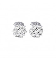 Gems One 14Kt White Gold Diamond (1/4Ctw) Earring - ER29578-4WH
