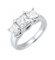 Gems One 14Kt White Gold Diamond (2Ctw) Ring - RG73334-4WC