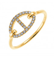 Gems One 10Kt Yellow Gold Diamond (1/5Ctw) Ring - RG90064-1YSC