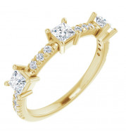 14K Yellow 5/8 CTW Diamond Anniversary Band - 1241016033P