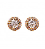 Gems One 14Kt Yellow Gold Diamond (1/4Ctw) Earring - ER30359-4YD