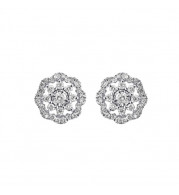 Gems One 14Kt White Gold Diamond (1/3Ctw) Earring - ER32107-4WSC