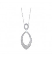 Gems One Silver Pendant - PD10538-SS