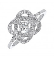 Gems One 14Kt White Gold Diamond (1 1/2Ctw) Ring - RG10838-4WF