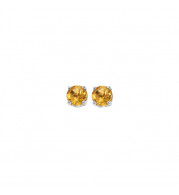 Gems One 14Kt White Gold Citrine (1/2 Ctw) Earring - ECR40-4W