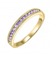 Gems One 14Kt Yellow Gold Syn Alexandrite (1/3 Ctw) Ring - FR1275-4Y