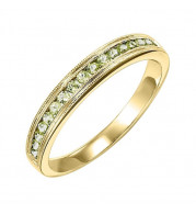 Gems One 14Kt Yellow Gold Peridot (1/3 Ctw) Ring - FR1245-4Y