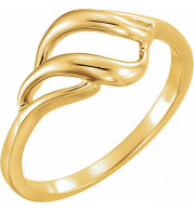 10K Yellow Metal Ring - 52146428P