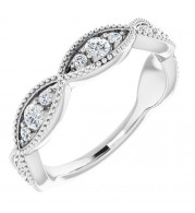 Platinum 1/2 CTW Diamond Anniversary Band - 123441603P