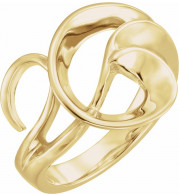 14K Yellow Freeform Ring - 542023154P