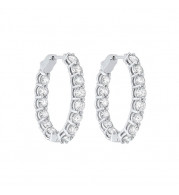 Gems One 14Kt White Gold Diamond (6Ctw) Earring - FE1243-4WC