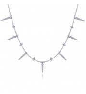 Gabriel & Co. 14k White Gold Kaslique Diamond Necklace - NK6019W45JJ