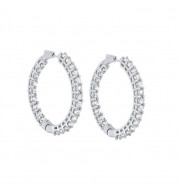 Gems One 14Kt White Gold Diamond (10Ctw) Earring - ER10317-4WF