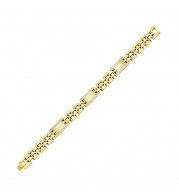 Gems One Steel Yellow Ip & 1/2Ctw Diamond Bracele - BC10167-STD