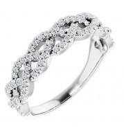 Platinum 1/3 CTW Diamond Anniversary Band - 123365603P