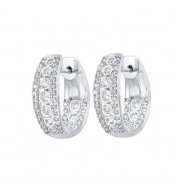 Gems One 14Kt White Gold Diamond (1Ctw) Earring - ER10652-4WD