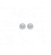 Gems One 14Kt White Gold Diamond (1/8Ctw) Earring - SE6014G5-4W