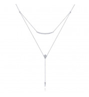 Gabriel & Co. 14k White Gold Kaslique Diamond Necklace - NK5806W45JJ