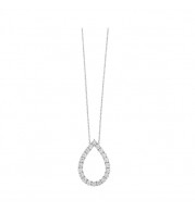 Gems One 14Kt White Gold Diamond (1/6Ctw) Necklace - PD10739-4WSC