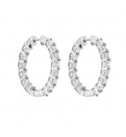 Gems One 14Kt White Gold Diamond (2Ctw) Earring - ER24321-4WC