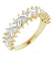 14K Yellow 9/10 CTW Diamond Anniversary Band - 123610601P