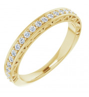 14K Yellow 1/3 CTW Diamond Anniversary Band - 123998601P