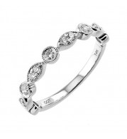 Gems One 14Kt White Gold Diamond(1/3Ctw) Ring - RG75670-4WD