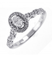 Gems One 14Kt White Gold Diamond(5/8Ctw) Ring - RG79530-4WB