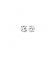 Gems One 14Kt White Gold Diamond (1/4Ctw) Earring - SE3025-4WF