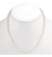 Mastaloni Ladies 14k Yellow Gold Freshwater Pearl Strand Necklace