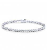 Gabriel & Co. 14k White Gold Lusso Diamond Tennis Bracelet - TB4162W45JJ