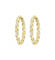 Gems One 10Kt Yellow Gold Diamond (1/4Ctw) Earring - ER31227-1YD