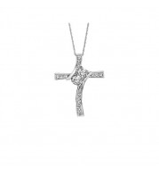 Gems One 14Kt White Gold Diamond (1/4Ctw) Pendant - TWO1025/25-4WC