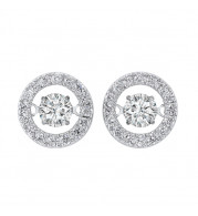 Gems One 14Kt White Gold Diamond (1Ctw) Earring - ROL1210-4WC