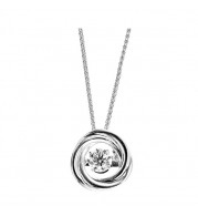Gems One 14Kt White Gold Diamond (1/4Ctw) Pendant - PD32572-4WD