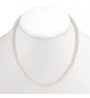 Mastaloni Ladies 14k Yellow Gold Freshwater Pearl Strand Necklace