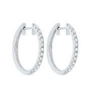 Gems One 14Kt White Gold Diamond (3/4Ctw) Earring - ER10150-4WB