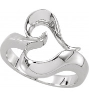 14K White Metal Fashion Ring - 5906123965P