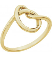 14K Yellow Knot Design Ring - 861771001P