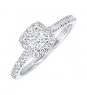 Gems One 14Kt White Gold Diamond(3/4Ctw) Ring - RG68799-4WC