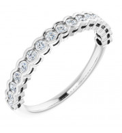14K White 1/4 CTW Diamond Anniversary Band - 1235966025P