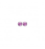 Gems One 14Kt White Gold Pink Sapphire (1/4 Ctw) Earring - EPR30-4W
