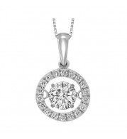 Gems One 14Kt White Gold Diamond (1Ctw) Pendant - ROL1040-4WC